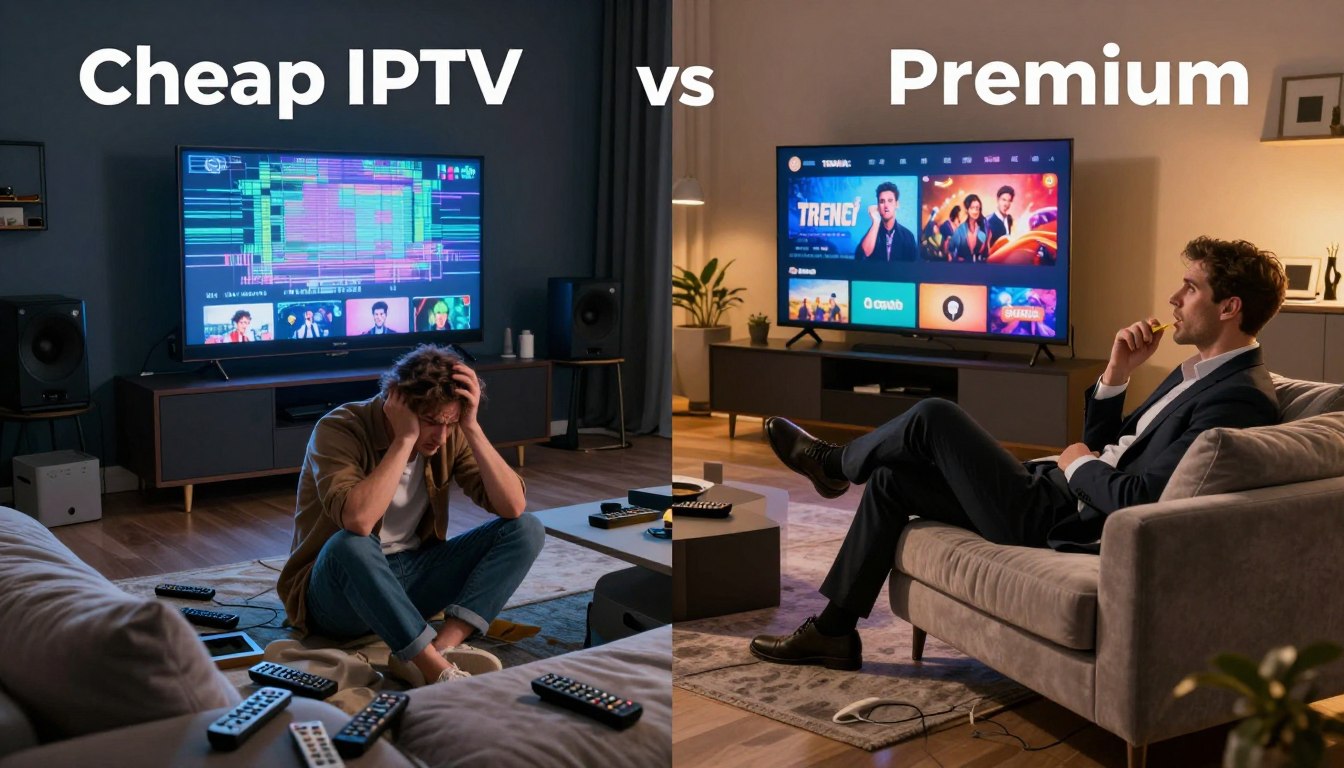 cheap iptv vs premium