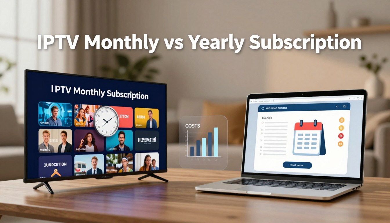 iptv monthly vs yearly